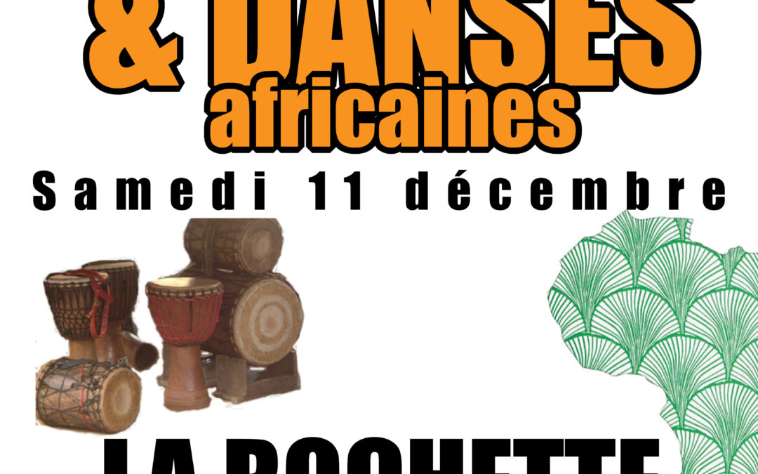 11 décembre – Stages djembé & danse africaine